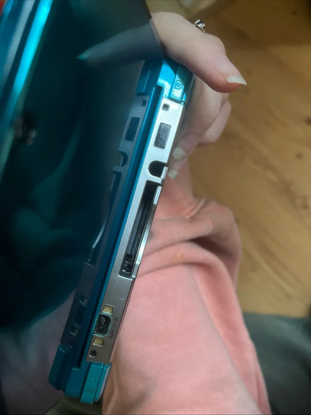 Nintendo 3DS console blue aqua(TESTED WORKS GREAT!)